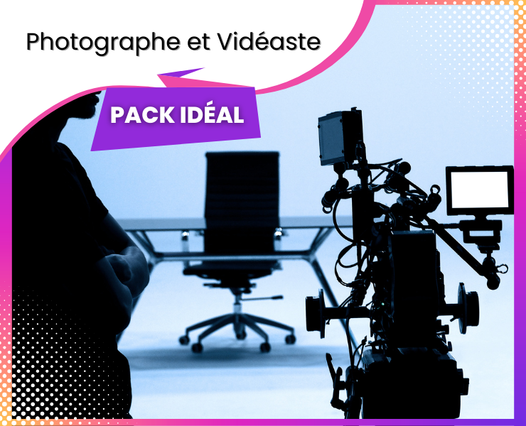 Pack Photographe et Vidéaste
