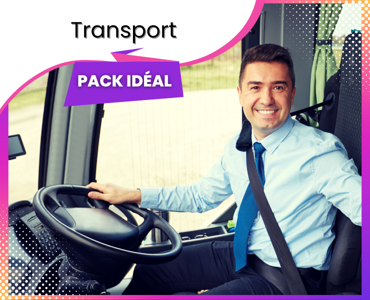 Pack Transport, VTC, Chauffeur, Livraison, Logistique